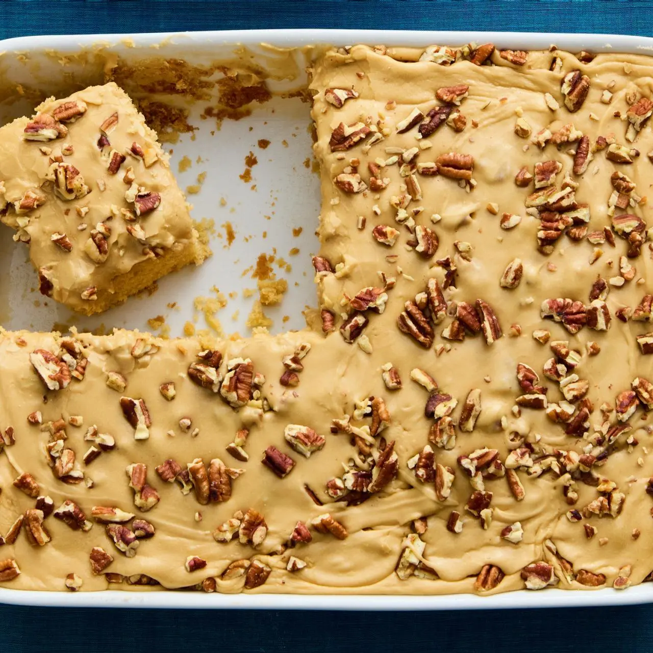 Tray of Pecan Cake